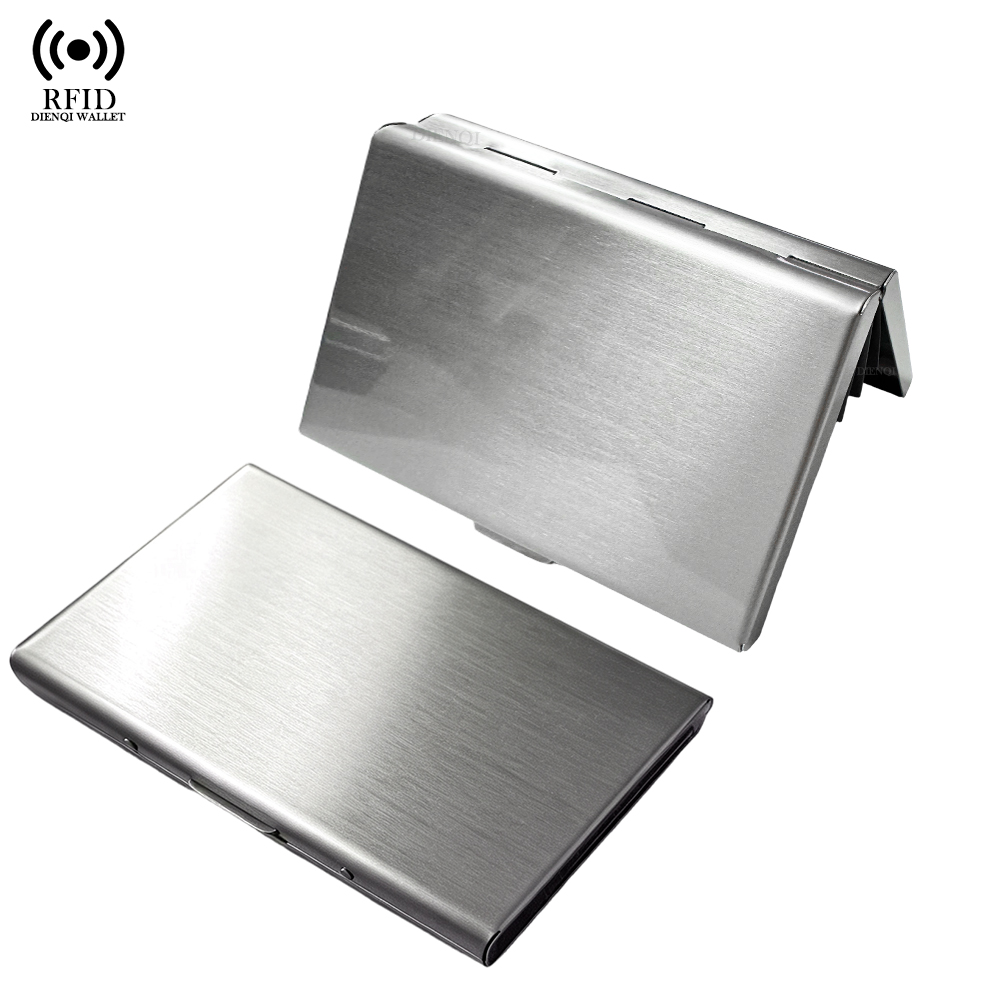 Card Top Loader - RFID Business Card Holders Card Wallet